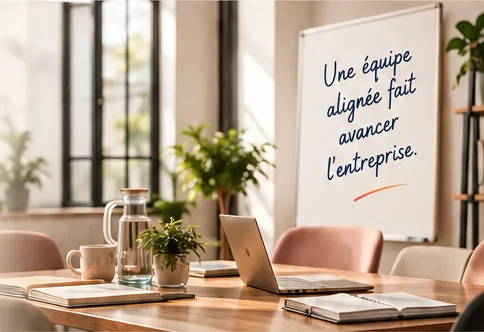 Espace de travail d'une équipe